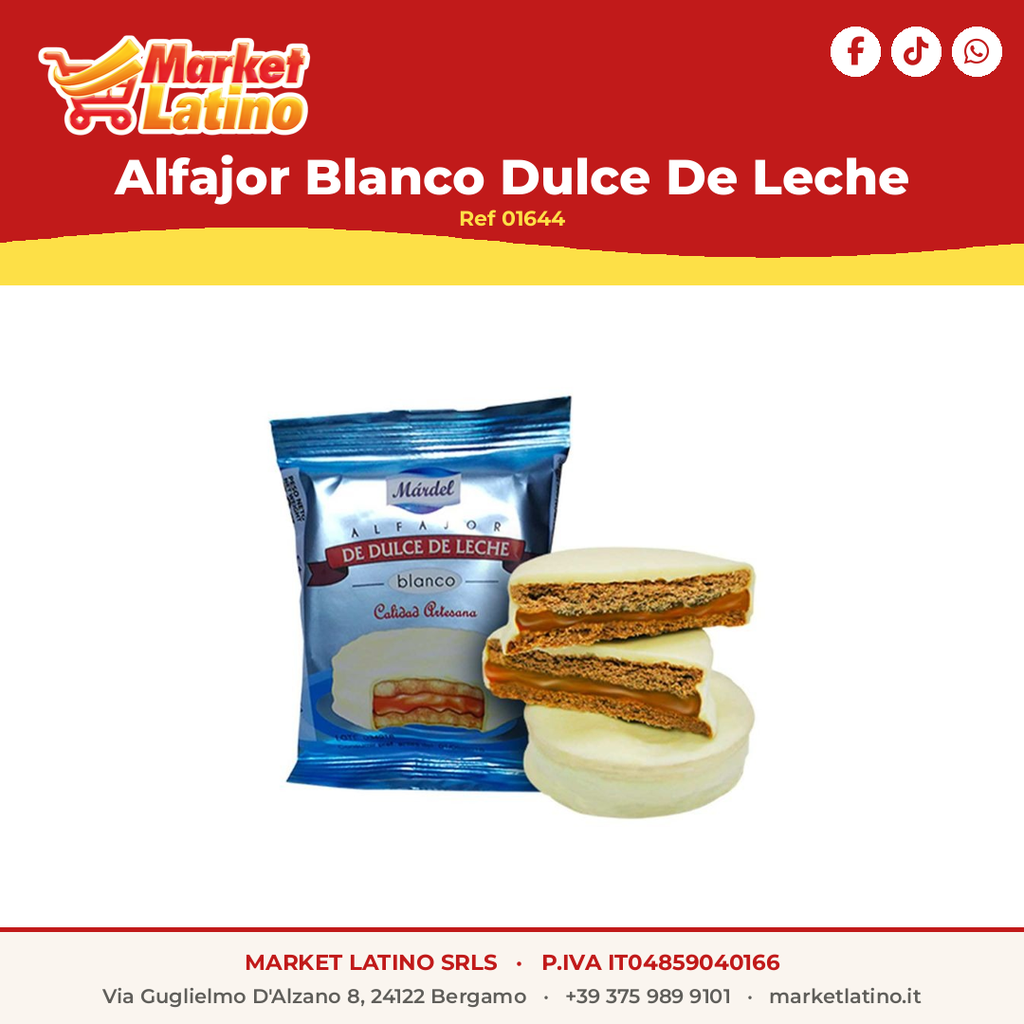 Alfajor Bianco Dolce Di Latte