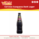 Cerveza Cusquena Dark Lager