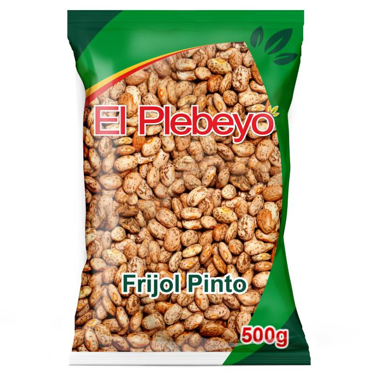 Frijol Pinto El Plebeyo 500G.