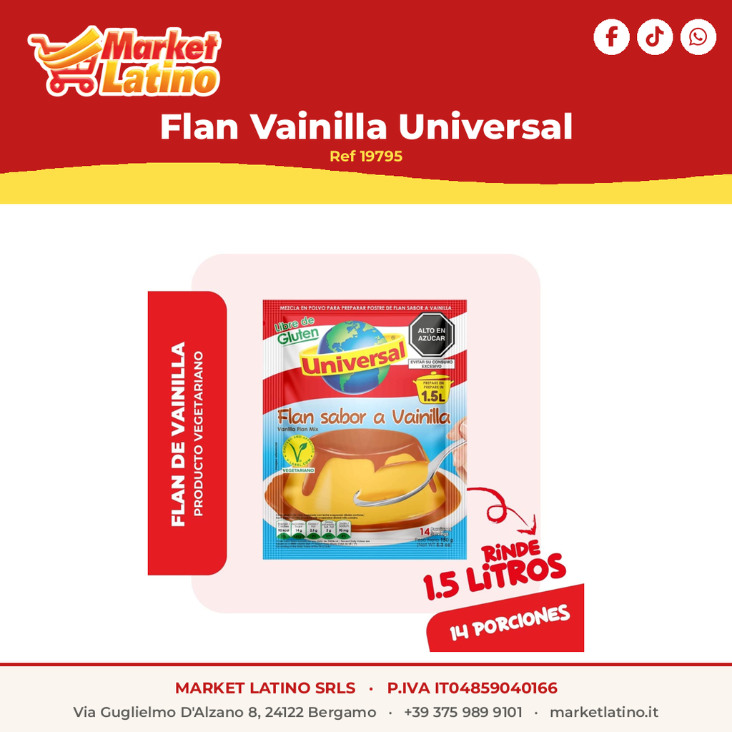 Flan Vaniglia Universale