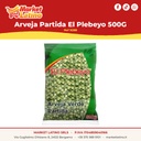 Arveja Partida El Plebeyo 500G