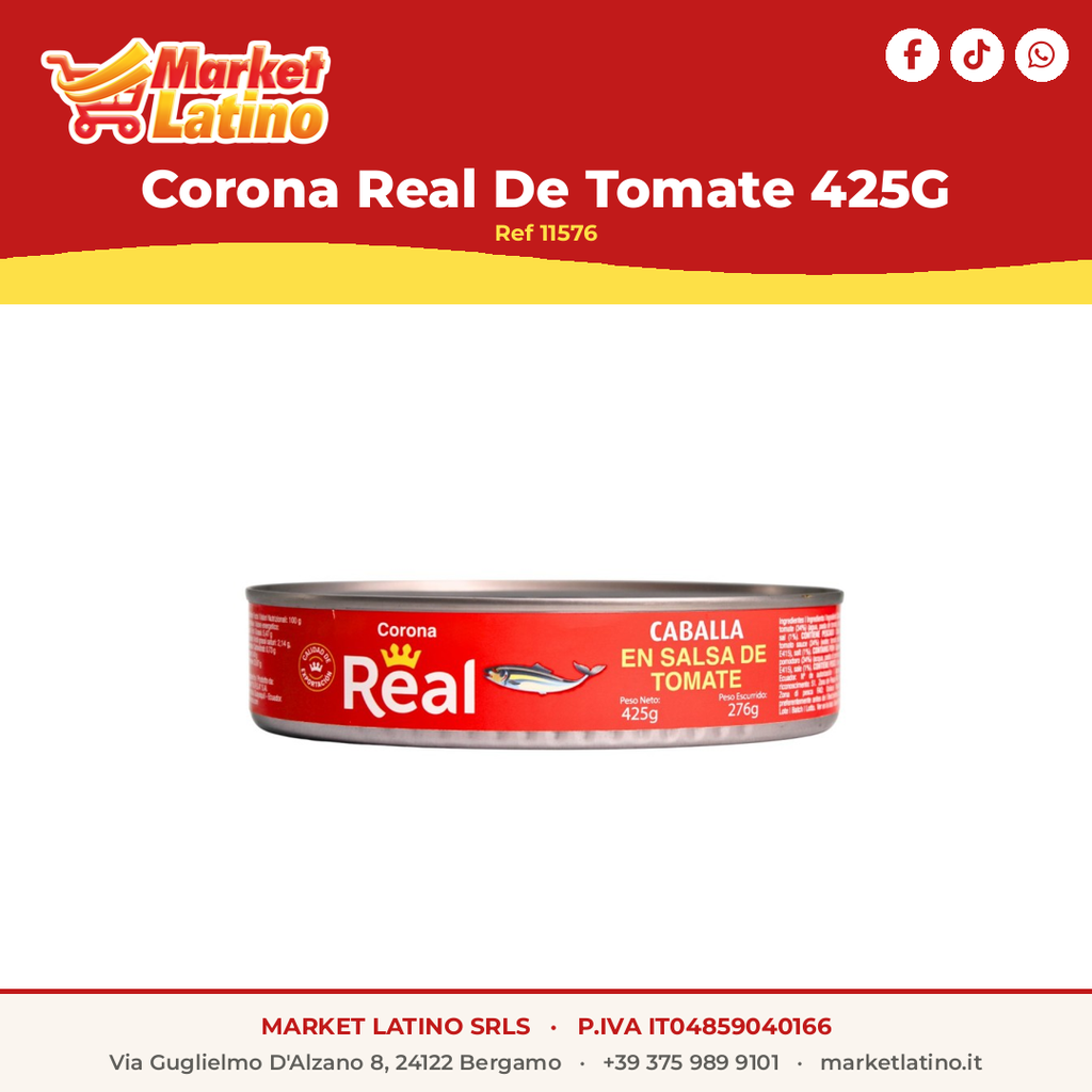 Corona Real De Tomate 425G