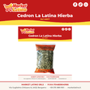 Cedron La Latina 50 g – Hierba Natural para Infusiones