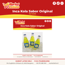 Inca Kola Original En Vidrio 330Ml