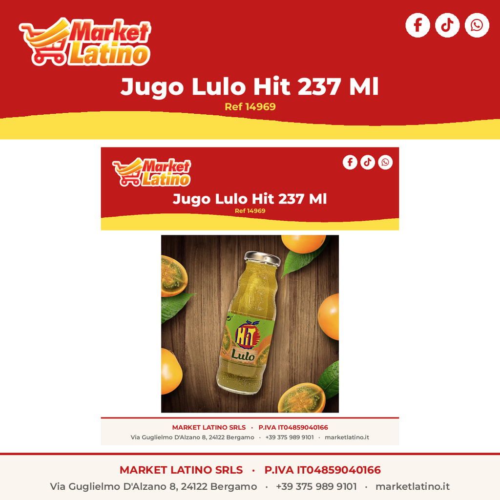 Succo Lulo Hit 237 Ml