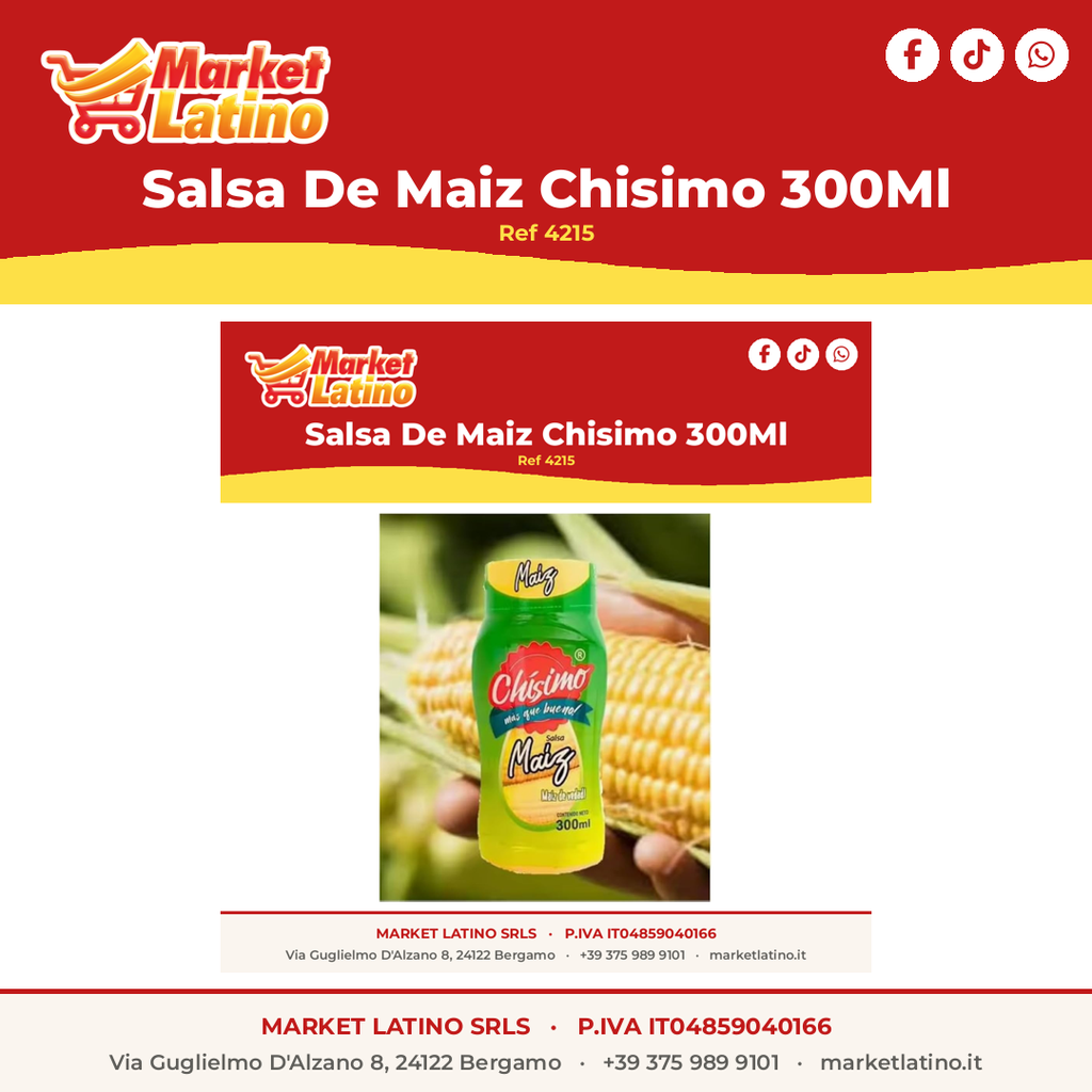 Salsa De Maiz Chisimo 330G