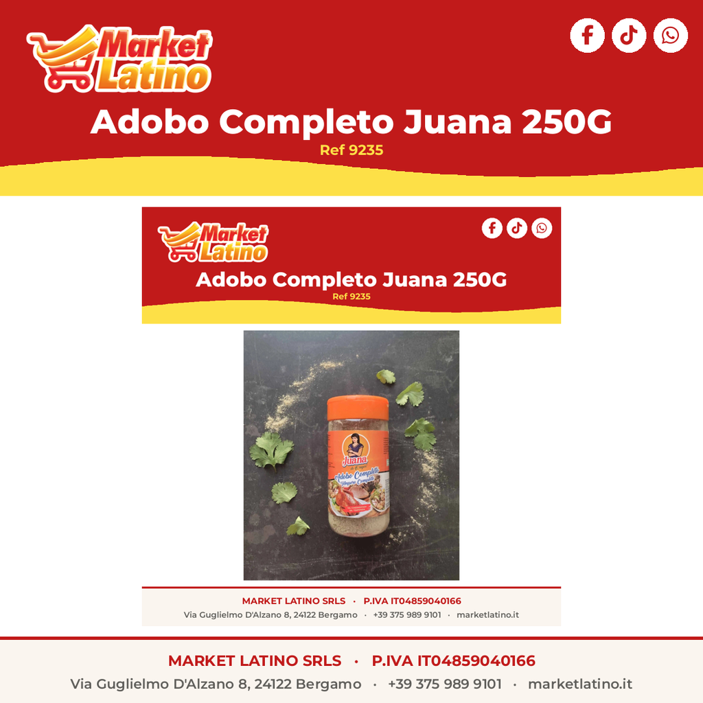 Condimento Completo Juana 250G