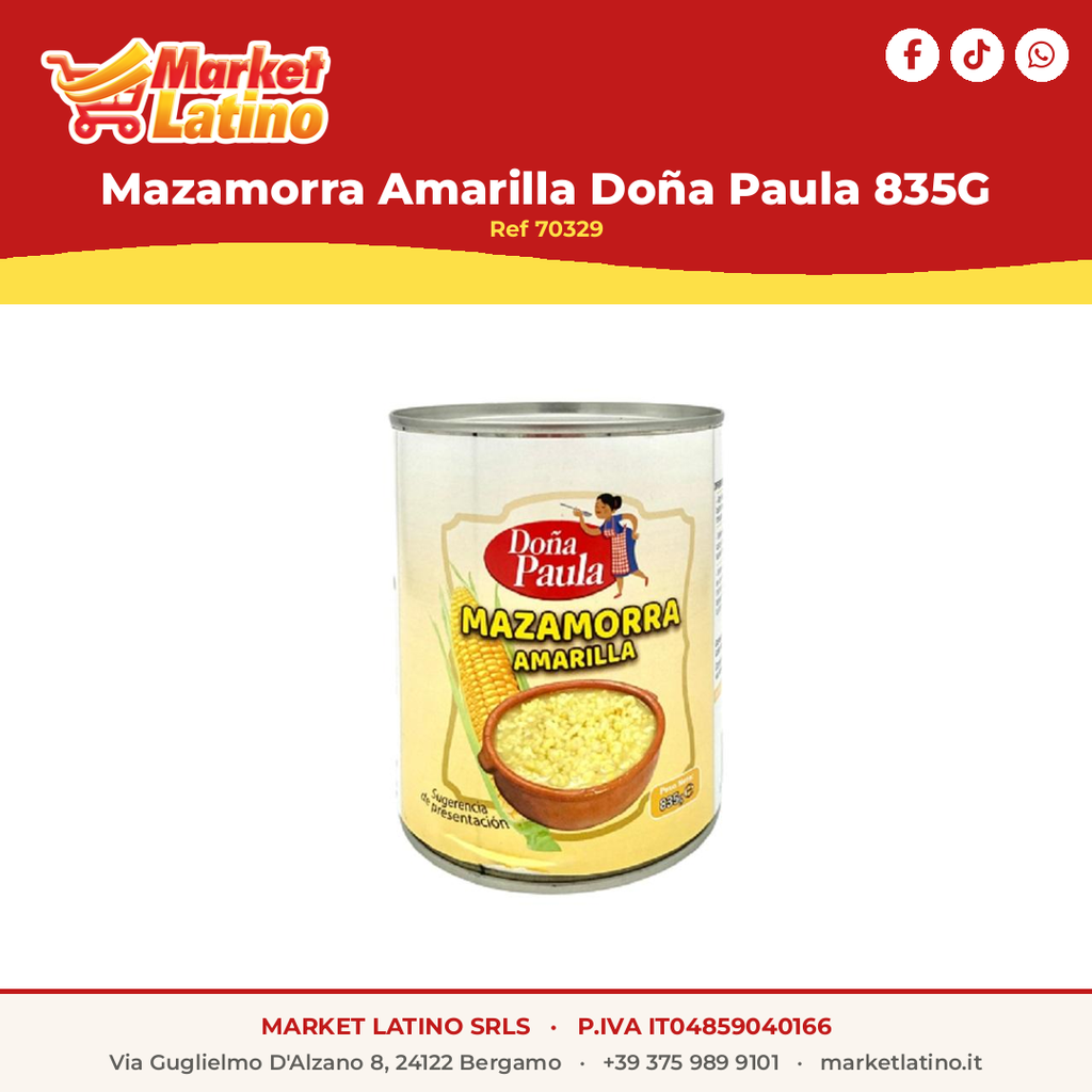 Mazamorra Amarilla Doña Paula 835G