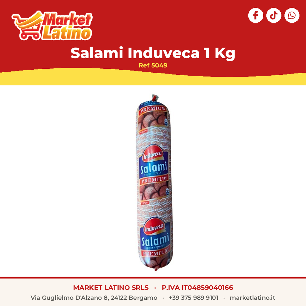 Salami Induveca 1 Kg