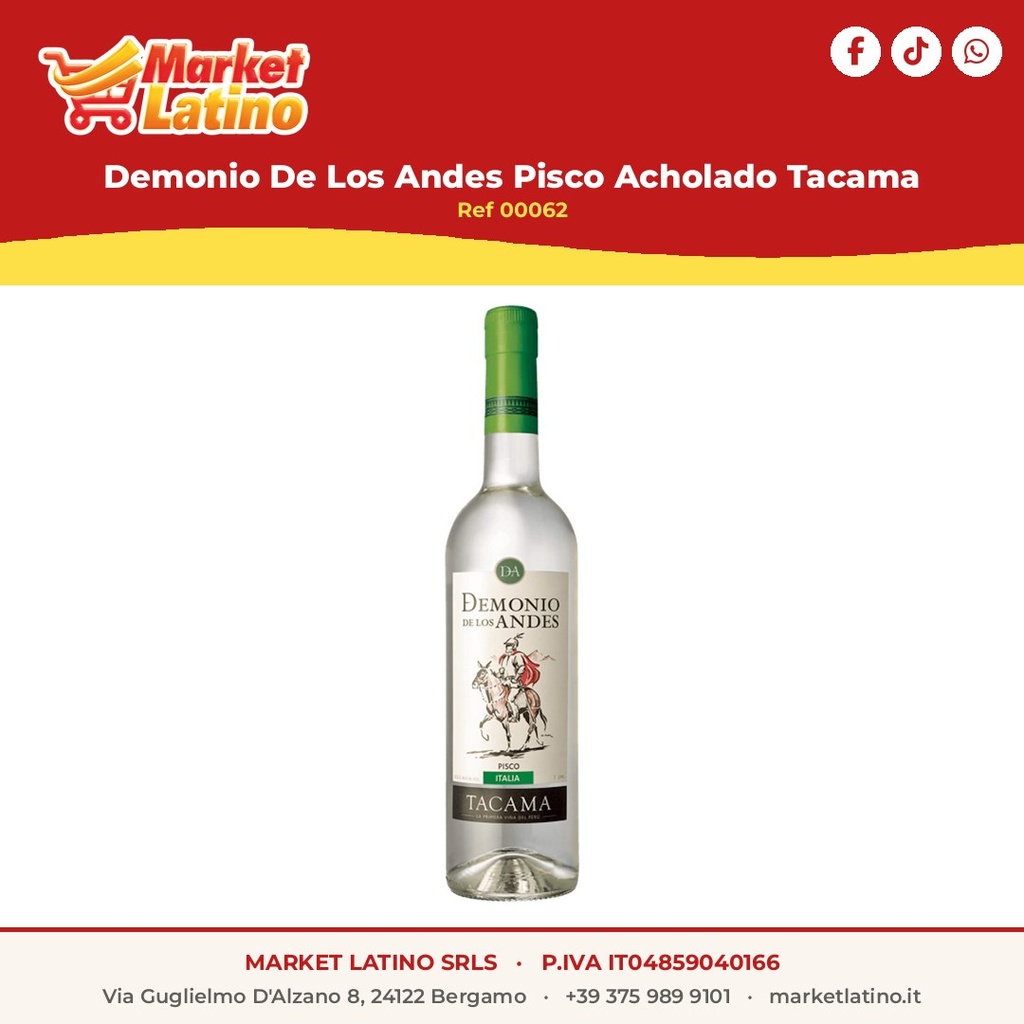 Demonio De Los Andes Pisco Acholado Tacama