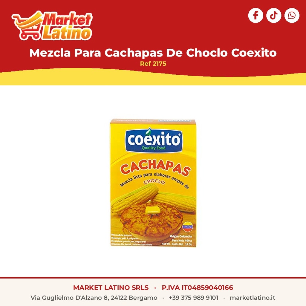 Miscela Per Cachapas Di Mais Coexito