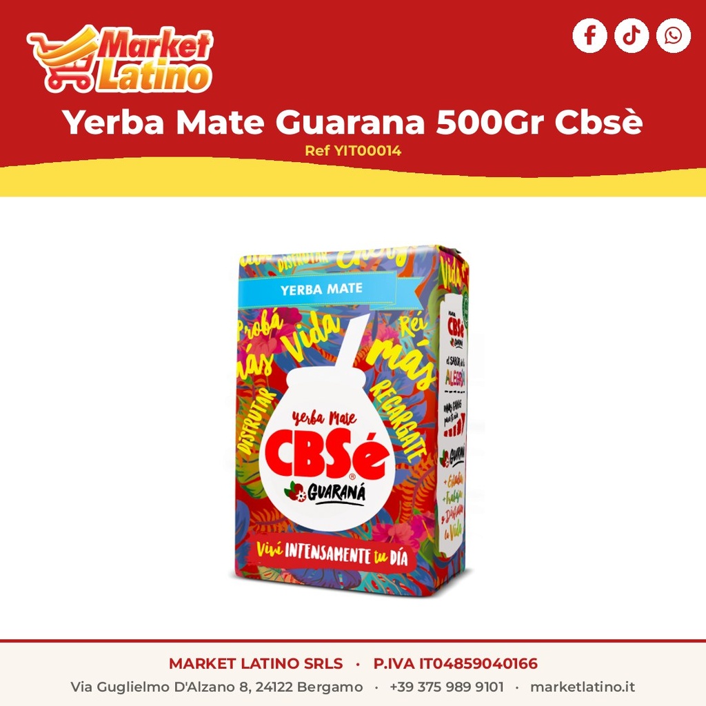 Yerba Mate Guarana 500Gr Cbsè