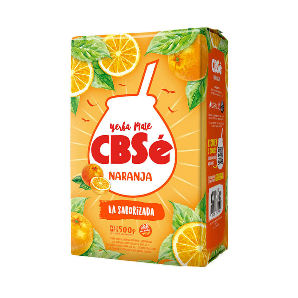 Yerba Mate Naranja 500Gr Cbsè