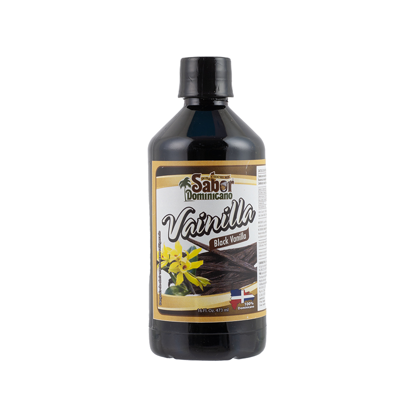 Vainilla Negra Sabor Dominicano 473ml