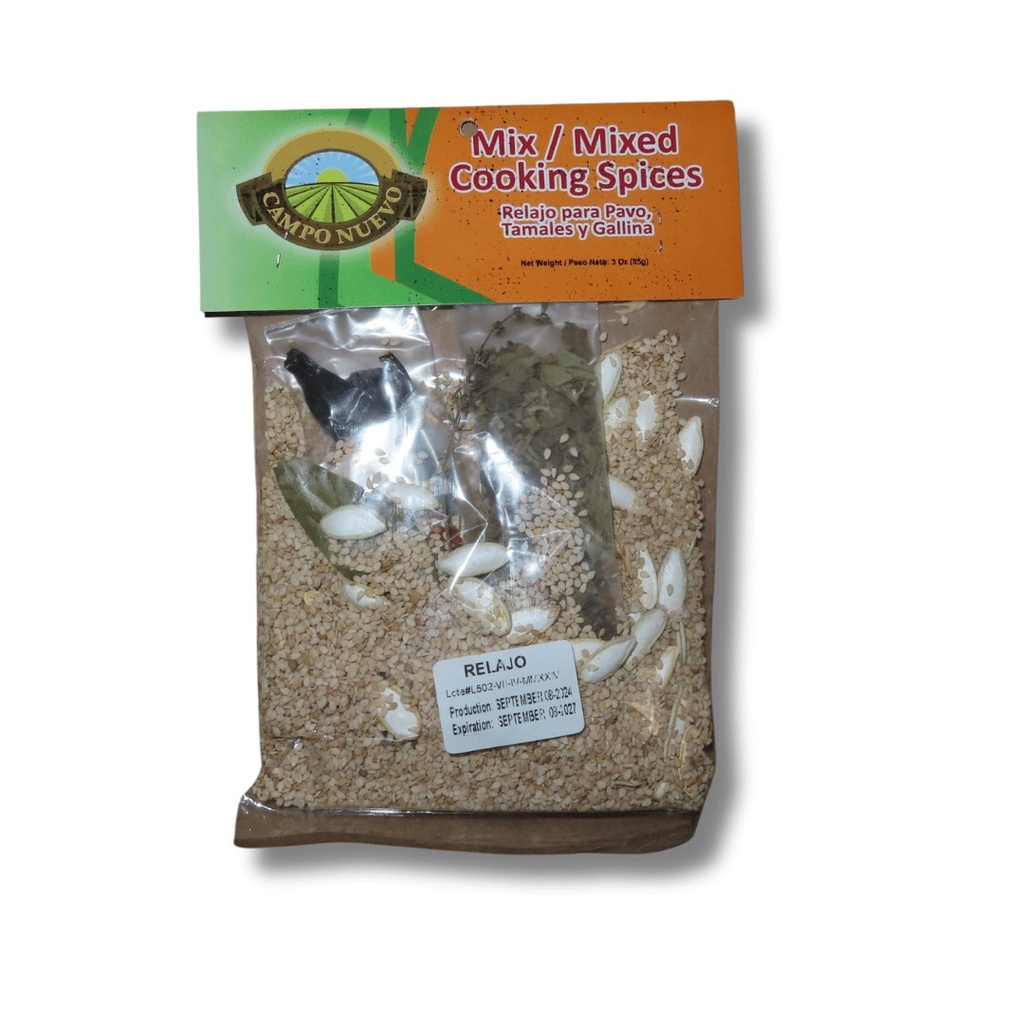 Mix Relajo Para Pavo, Tamales,Y Gallina