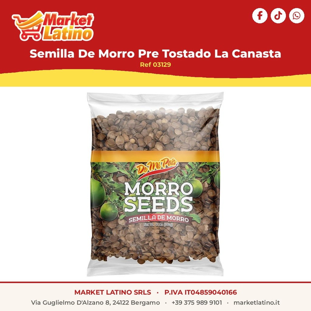 Semilla De Morro Pre Tostado La Canasta