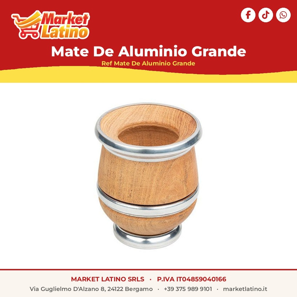 Mate Di Alluminio Grande
