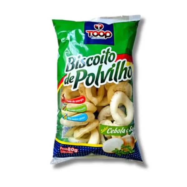 Biscoito De Polvilho Toop Cebolla Y Salsa 80G