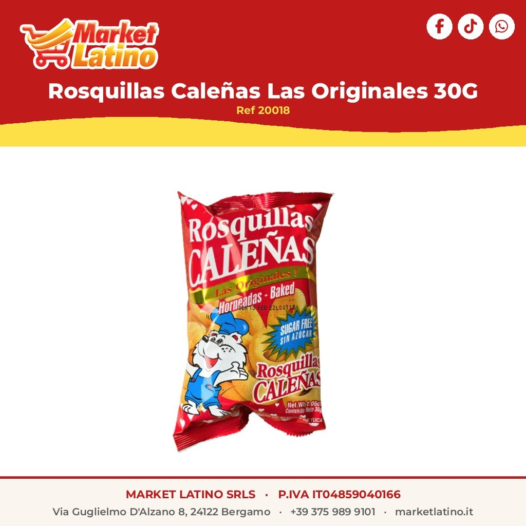 Rosquillas Caleñas Las Originales 30G