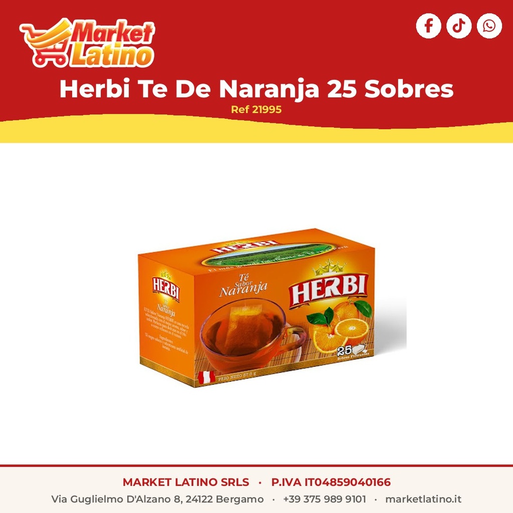 Tisana di Arancia 25 Bustine
