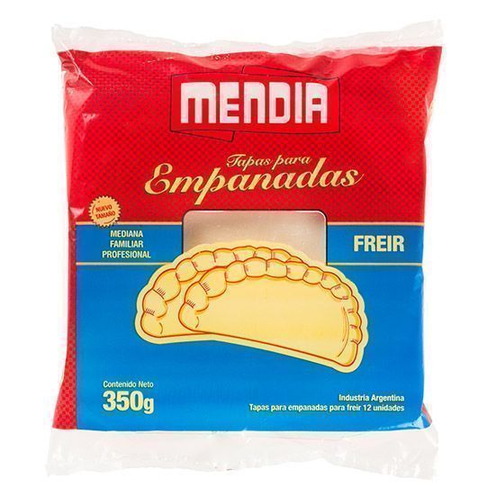 Tapas Para Empanadas 350 gr 12 Und Congeladas Para Freir