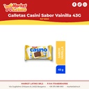 Biscotti Casini Sapore Vaniglia 43g