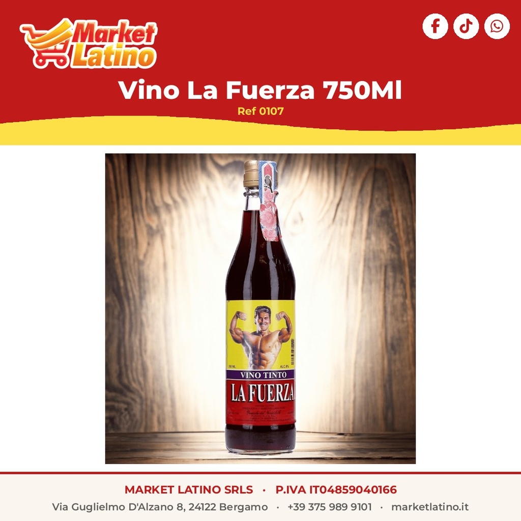 Vino Tinto La Fuerza 750Ml