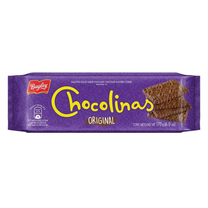 Chocolinas Original Bagley 170g