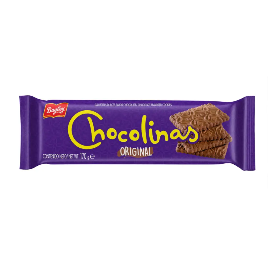 ​Galletitas Chocolinas Bagley 170 g – Galletas de Chocolate Argentinas​ 