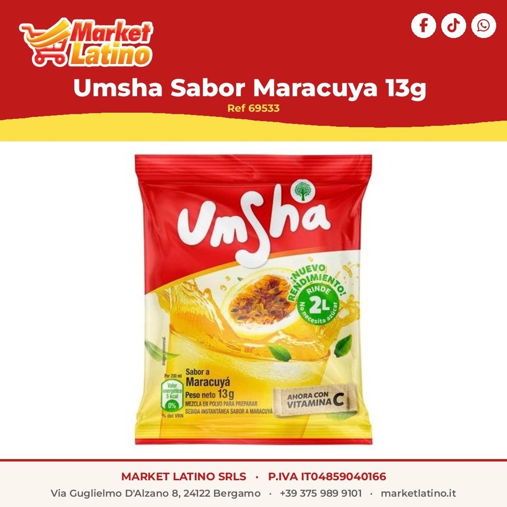 Umsha Sabor Maracuya 13g 