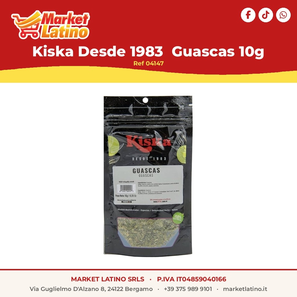 Kiska Desde 1983  Guascas 10g