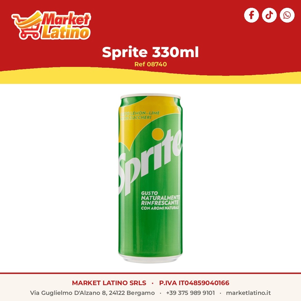 Sprite Originale Lattina 330 ml