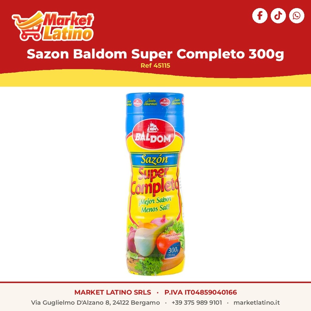 Sazon Baldom Super Completo 300g