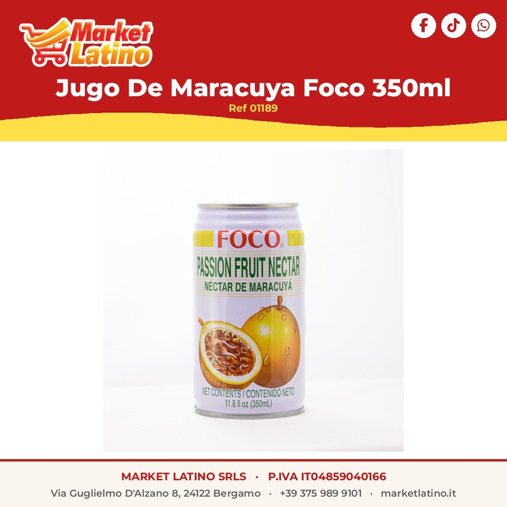 Succo di Passiflora Foco 350ml