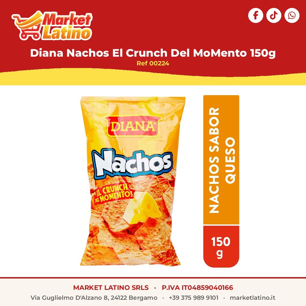 Diana Nachos Il Crunch Del Momento 150g