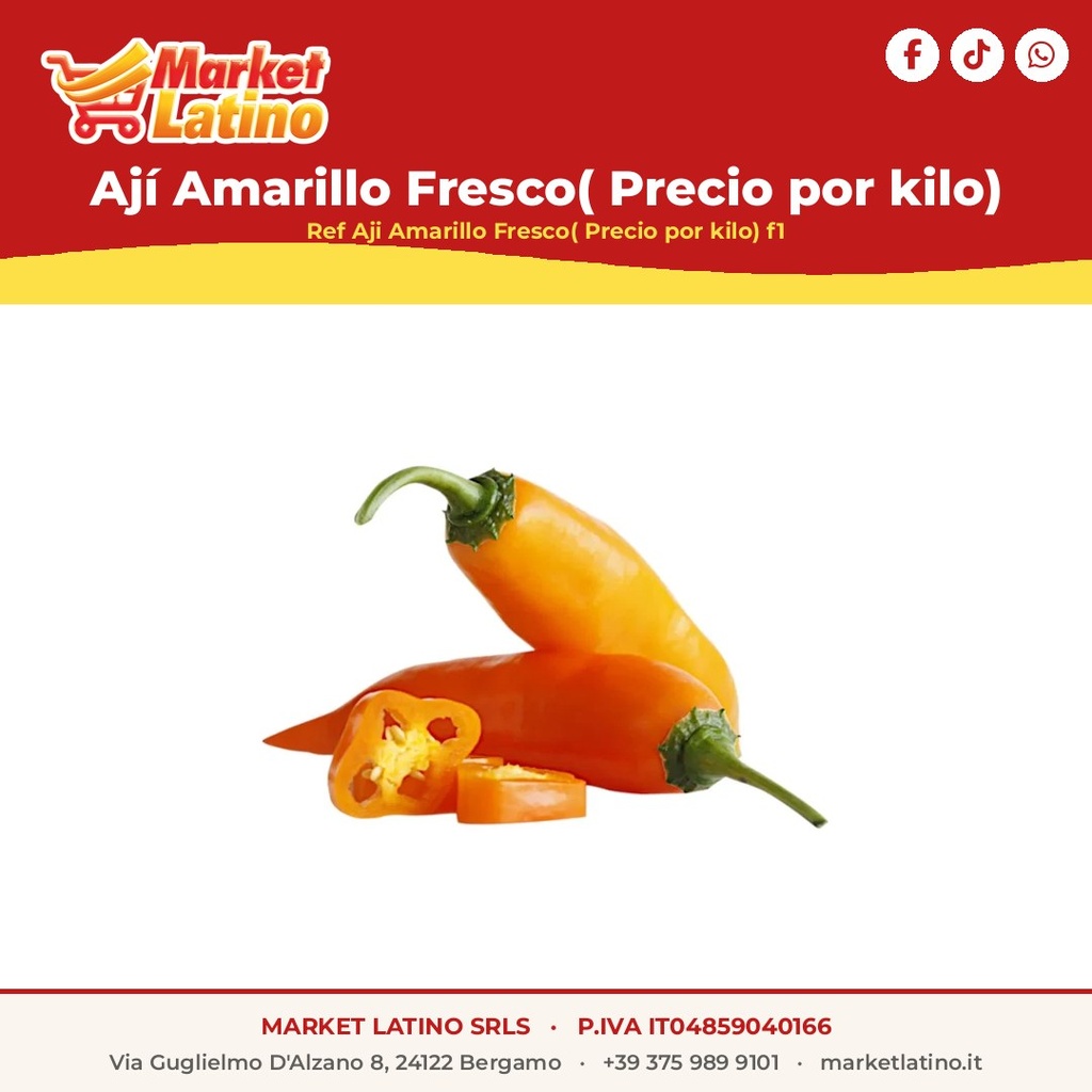 Peperoncino Giallo Fresco (Prezzo al chilogrammo)