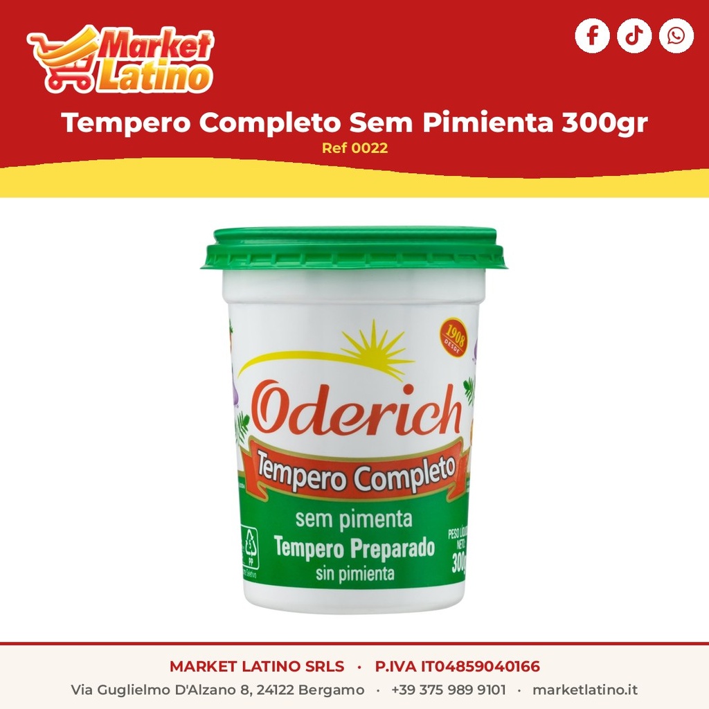 Condimento Completo Senza Pepe 300gr