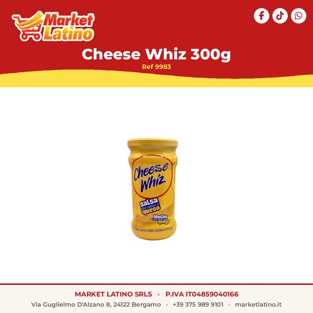 Cheese Whiz 300g