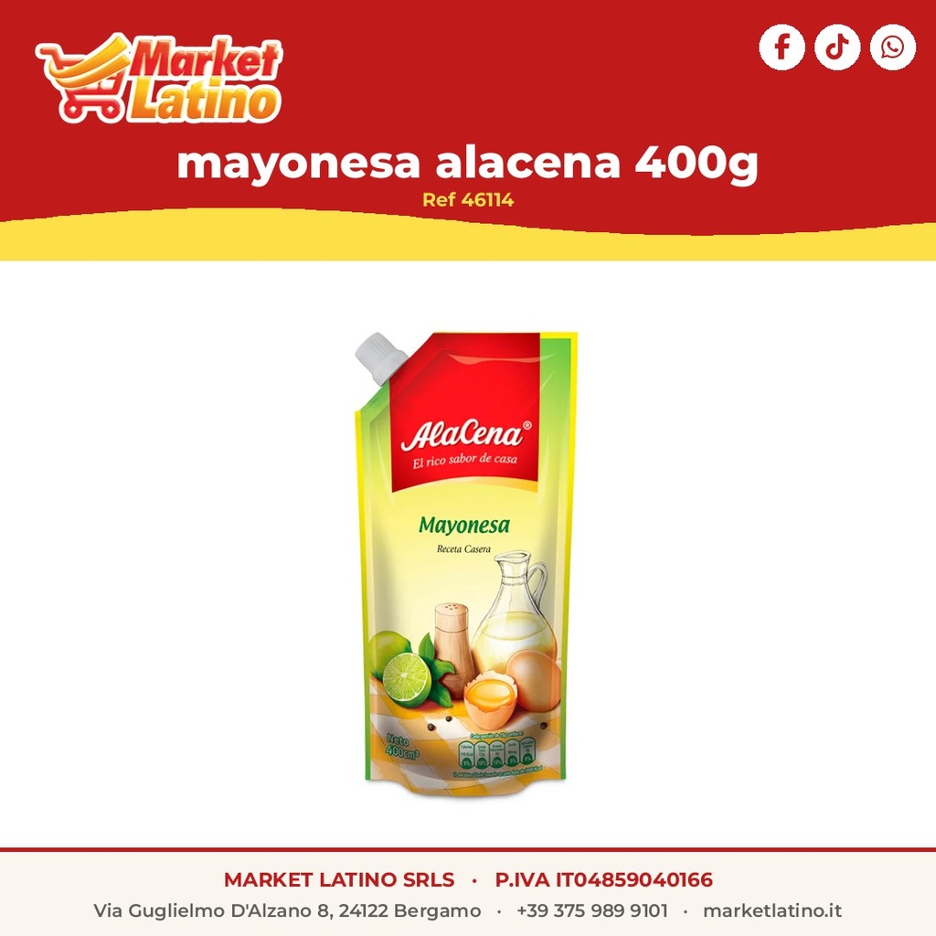 Mayonesa Alacena 475G