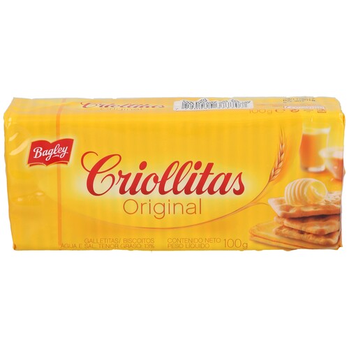 Galletas Criollitas Original 100Gr 