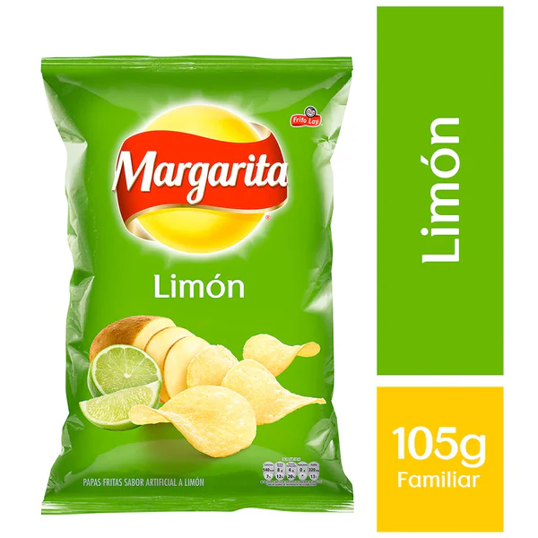 Papas Sabor A limon La Mantuana 105g