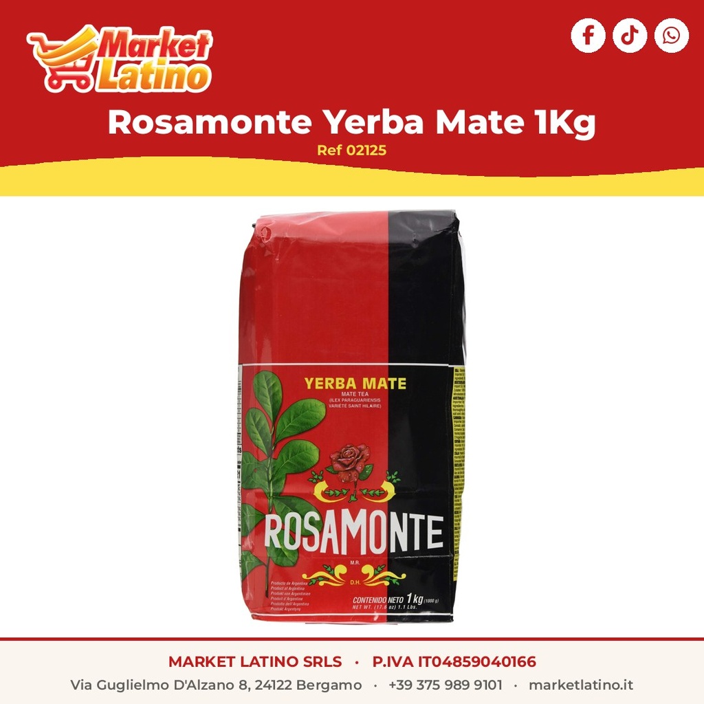 Rosamonte Yerba Mate 1Kg