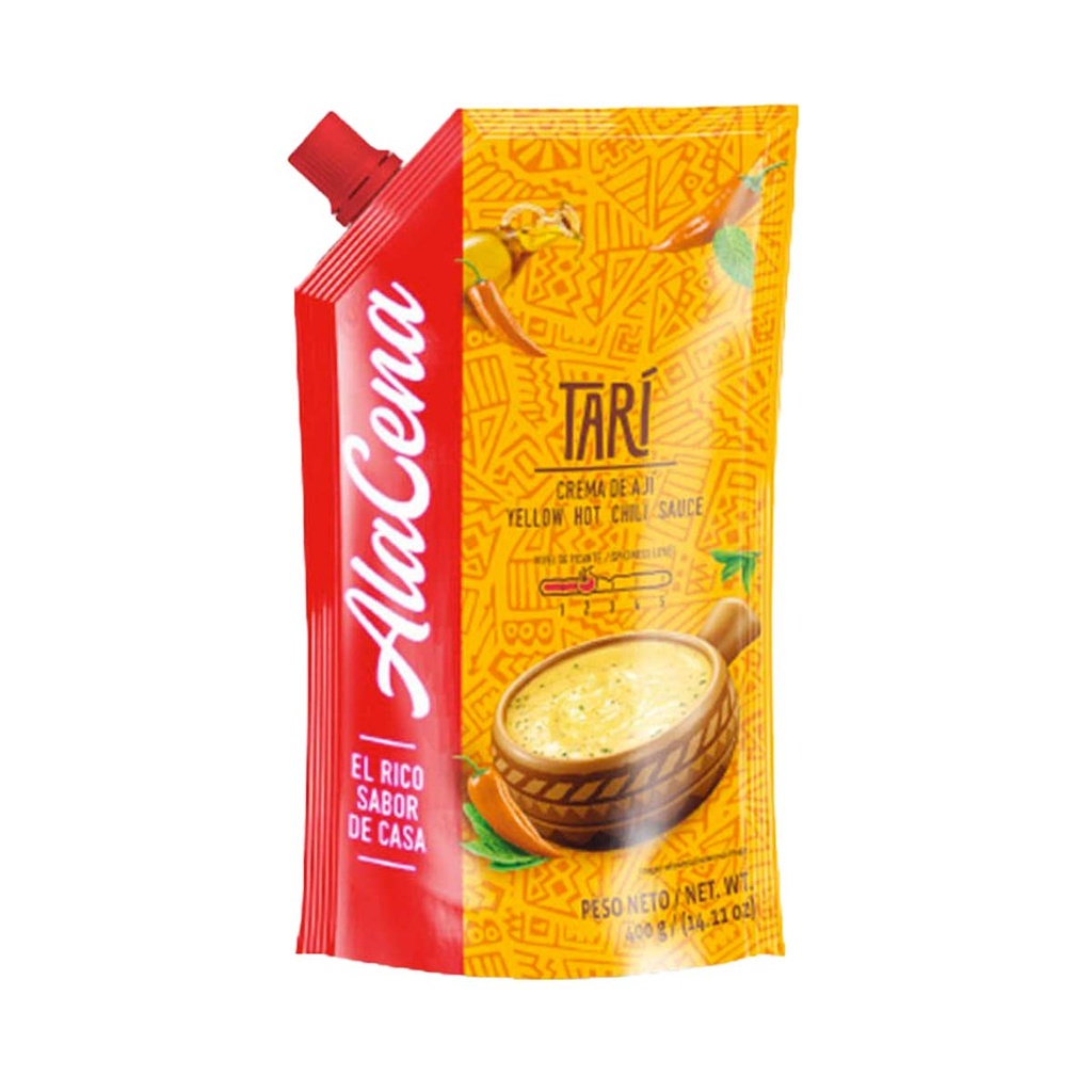 Crema De Aji Amarillo Tari Alacena 400G