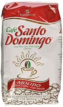 Cafe Tostado Y Molido 453,59Gr Santo Domingo 