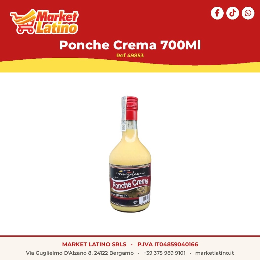 Ponche Crema 700Ml