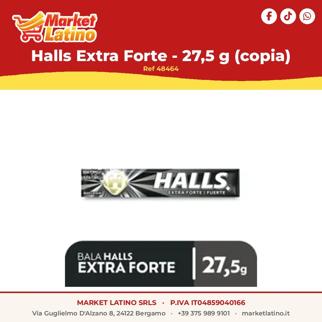 Halls Extra Forte - 27,5 g (copia)