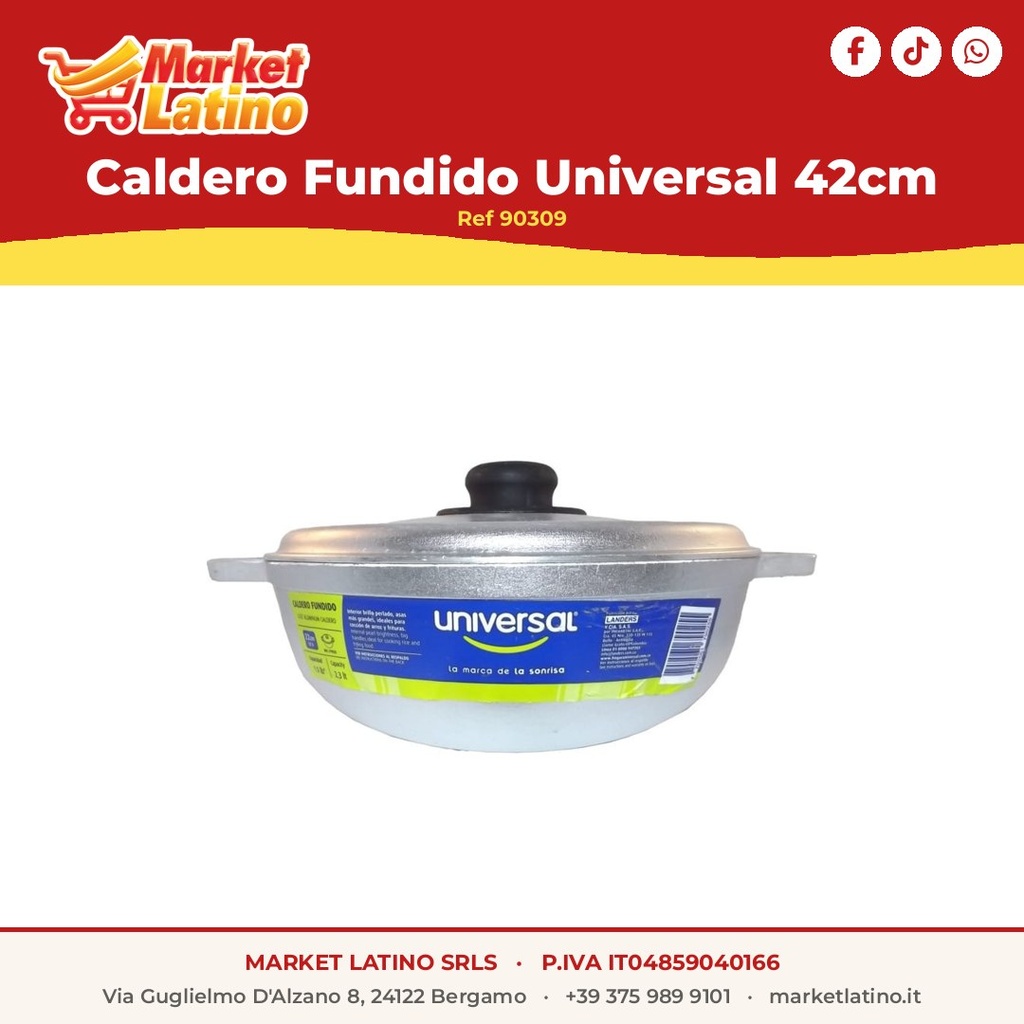 Pentola Universale Fusa 42cm