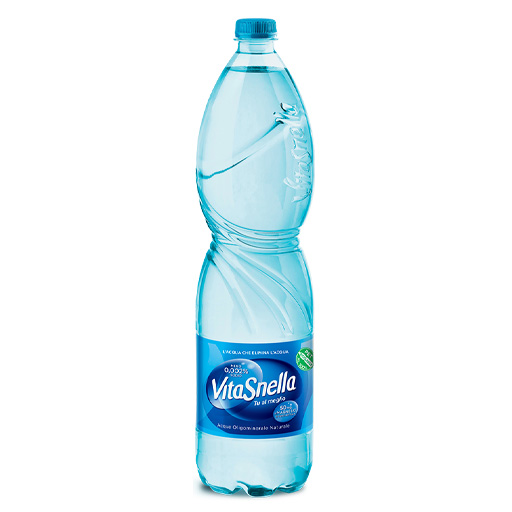 VitaSnella – Acqua Minerale Frizzante – Bottiglia 1,5 L