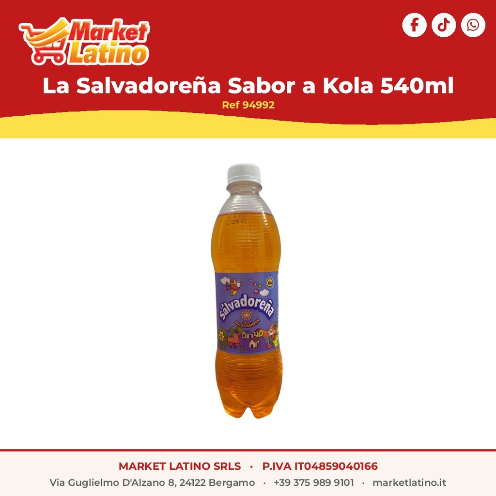 La Salvadoreña Sapore a Cola 540ml