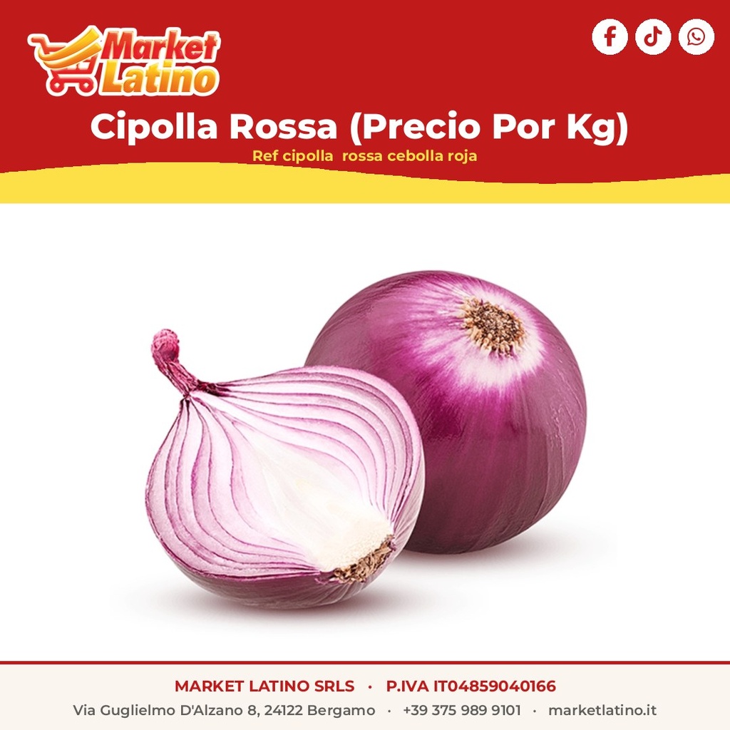 Cipolla Rossa (Prezzo Al Kg)